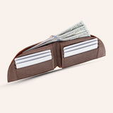 Rogue Front Pocket Wallet in Moose Leather - Open 1